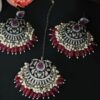 Victorian Ruby Mangtikka set