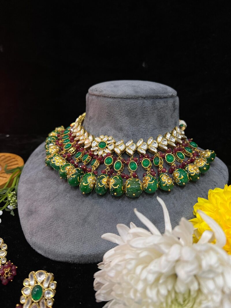 Aabhushan Kanthi Necklace Set - Image 2